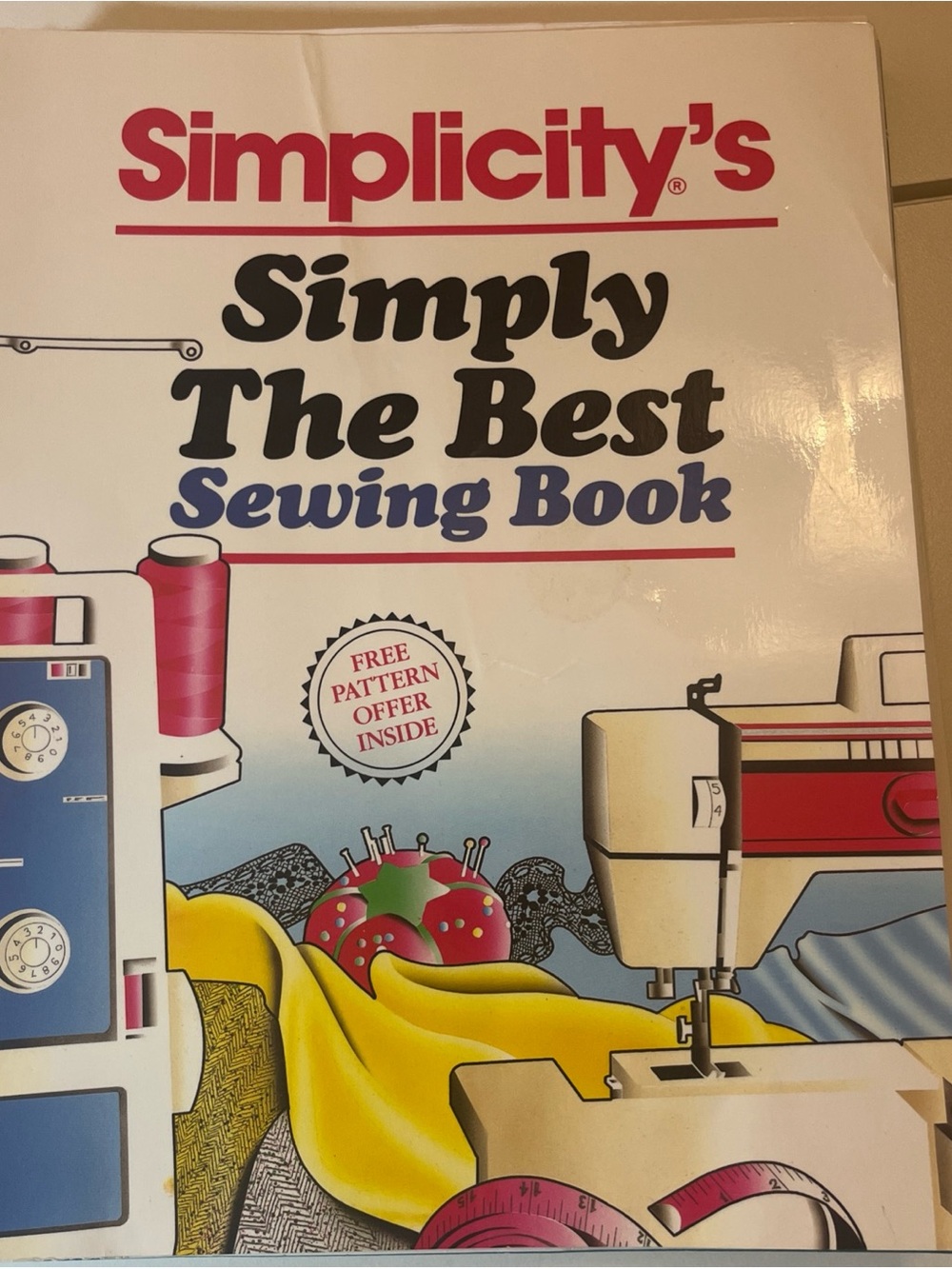 Simplicity's Simply The Best Sewing Book - Streamlined, 254 pages, spiral bound